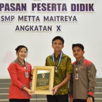 Pelepasan Peserta Didik SMP Metta Maitreya Kelas IX Batch X